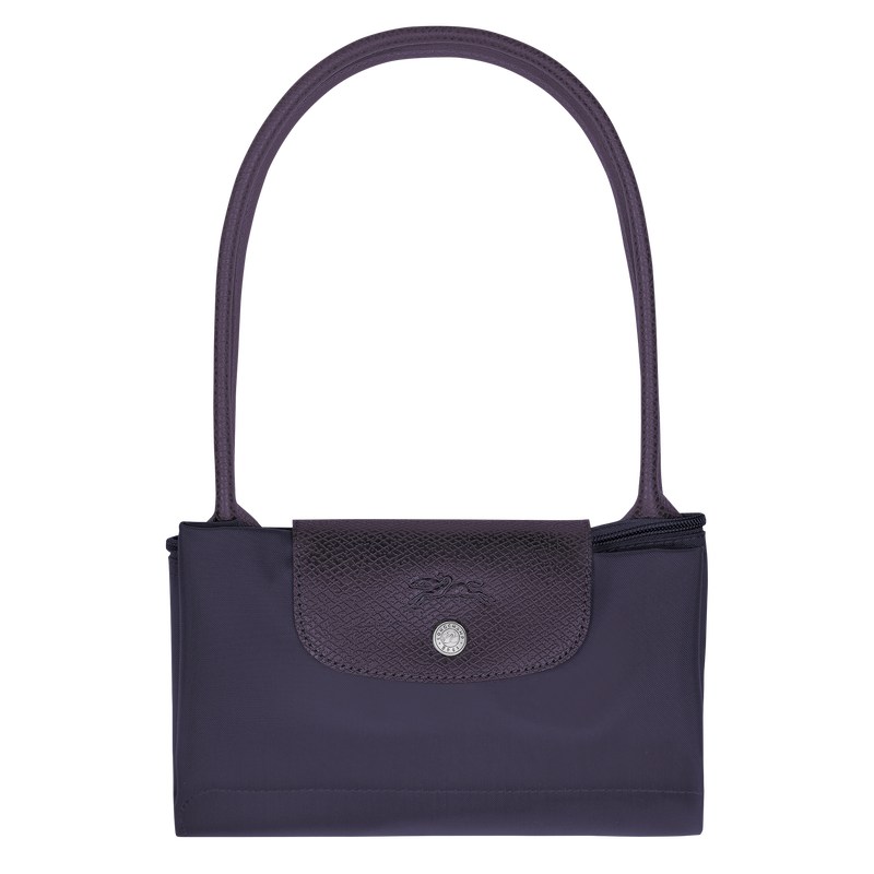 Longchamp Le Pliage Green M Tote Bag Bilberry | NOBM61385