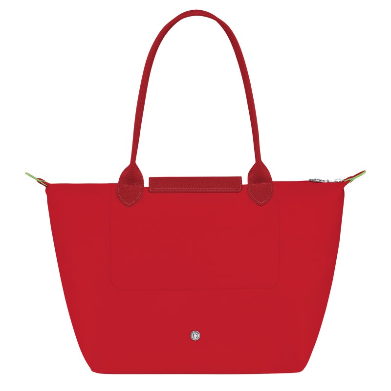 Longchamp Le Pliage Green M Tote Bag Tomato | ENZF42195