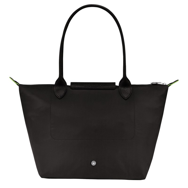 Longchamp Le Pliage Green M Tote Bag Zwart | BUFE84269