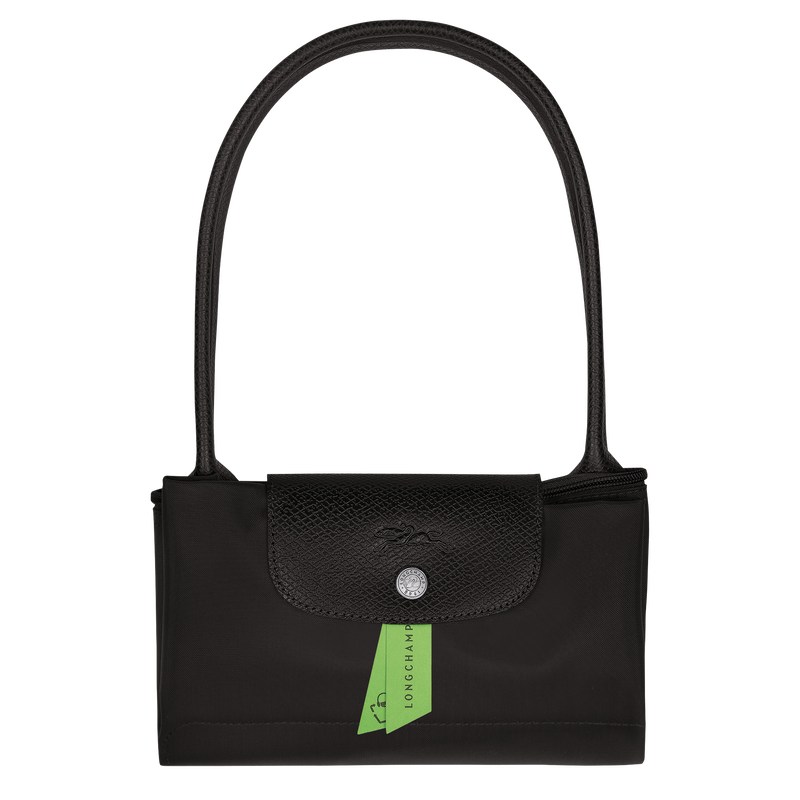 Longchamp Le Pliage Green M Tote Bag Zwart | BUFE84269