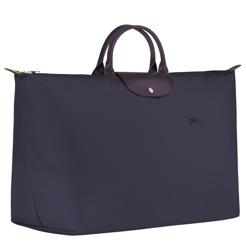 Longchamp Le Pliage Green M Travel Bag Bilberry | MPSL43095