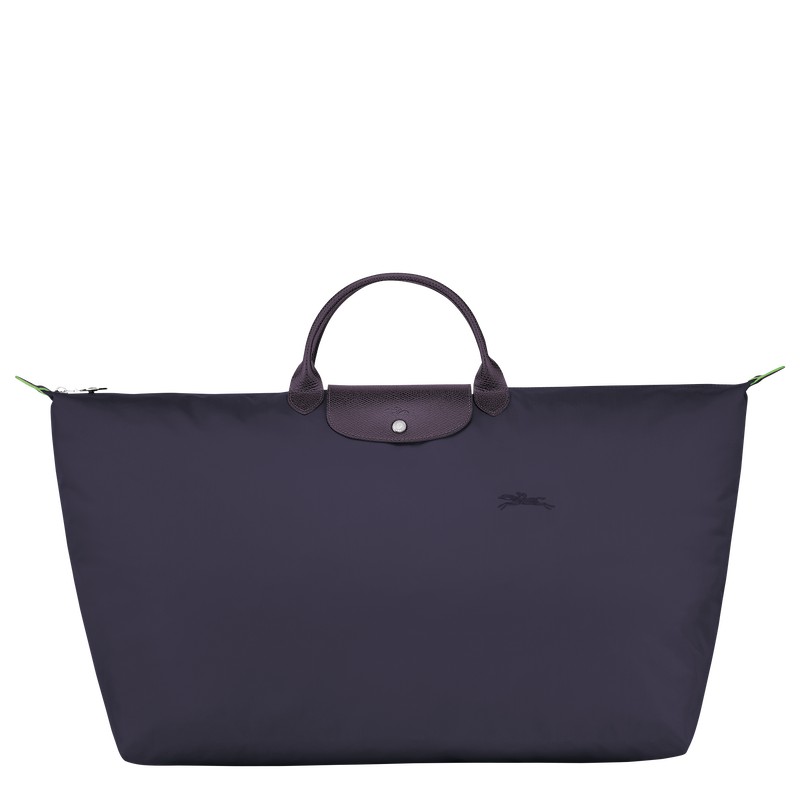 Longchamp Le Pliage Green M Travel Bag Bilberry | MPSL43095