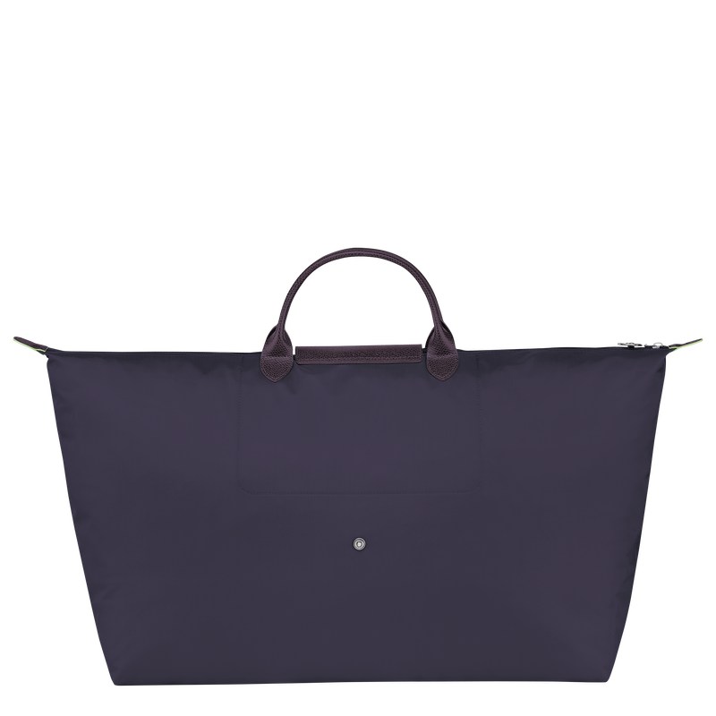 Longchamp Le Pliage Green M Travel Bag Bilberry | LJXG15876