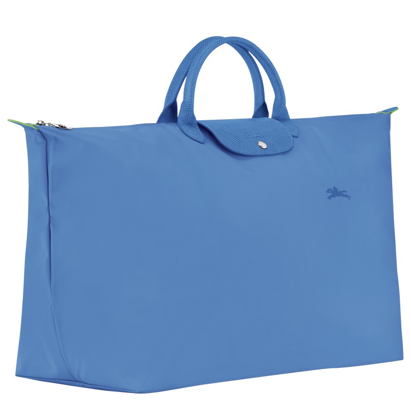 Longchamp Le Pliage Green M Travel Bag Cornflower | PWGA71968