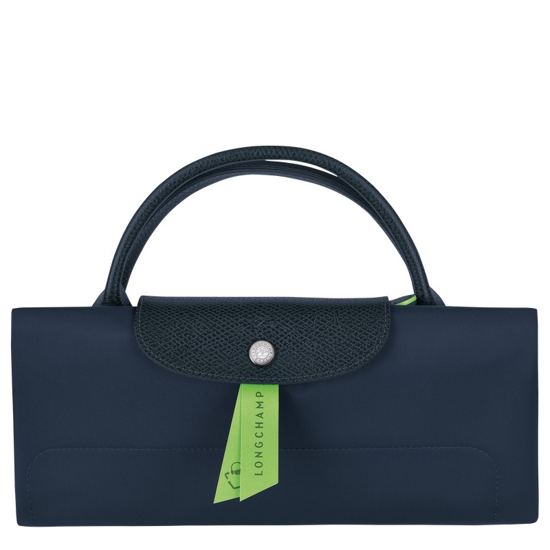 Longchamp Le Pliage Green M Travel Bag Donkerblauw | WAZG18074