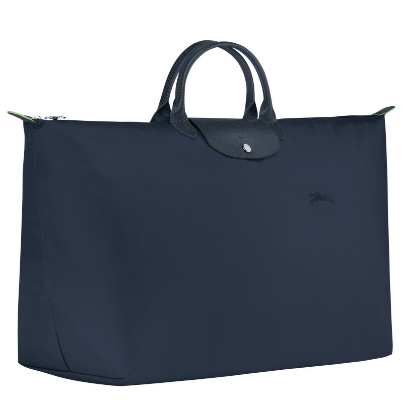 Longchamp Le Pliage Green M Travel Bag Donkerblauw | KMTE97635