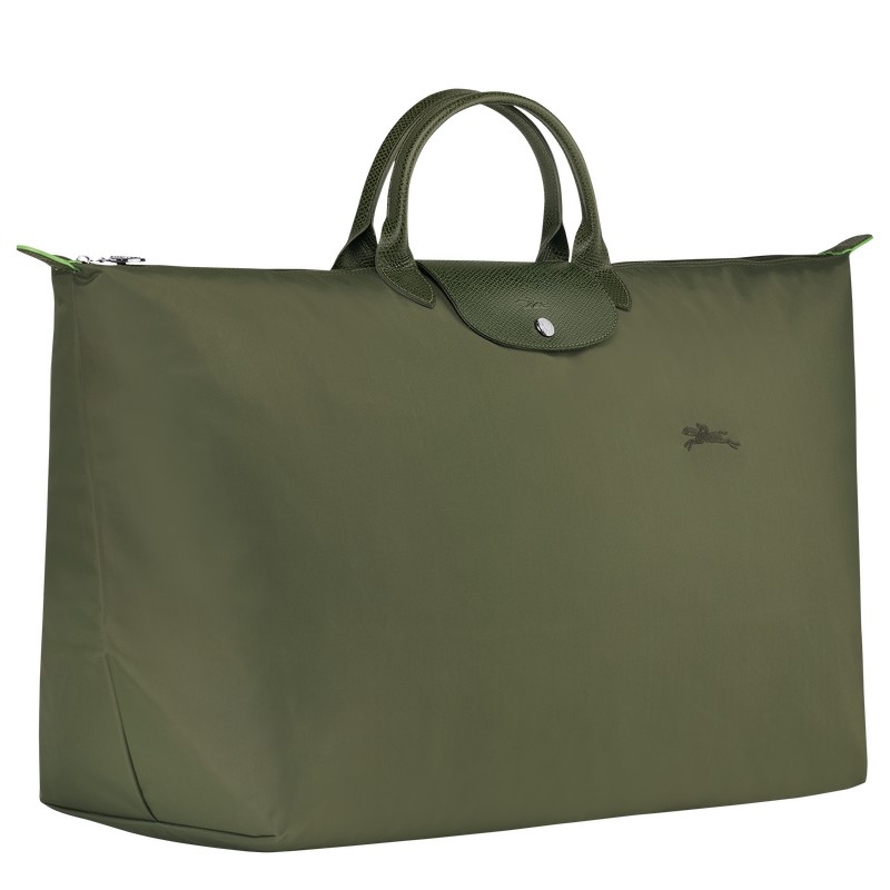 Longchamp Le Pliage Green M Travel Bag Forest | BISC52013