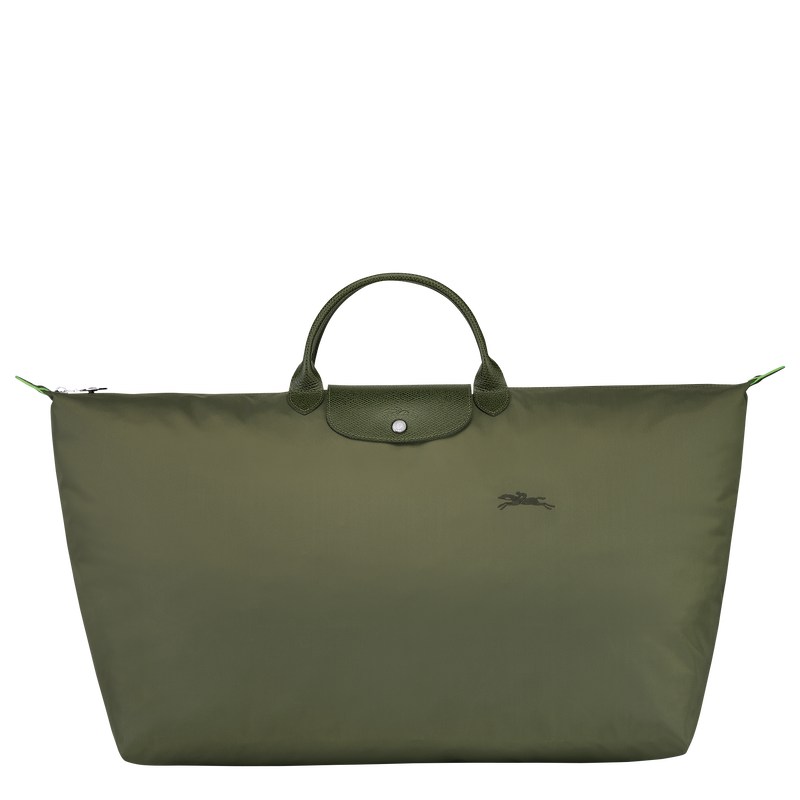 Longchamp Le Pliage Green M Travel Bag Forest | UHJD65038