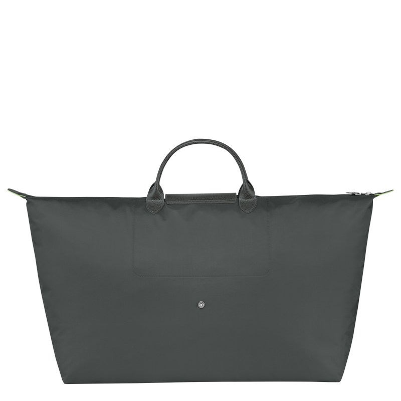 Longchamp Le Pliage Green M Travel Bag Graphite | ABHL97538