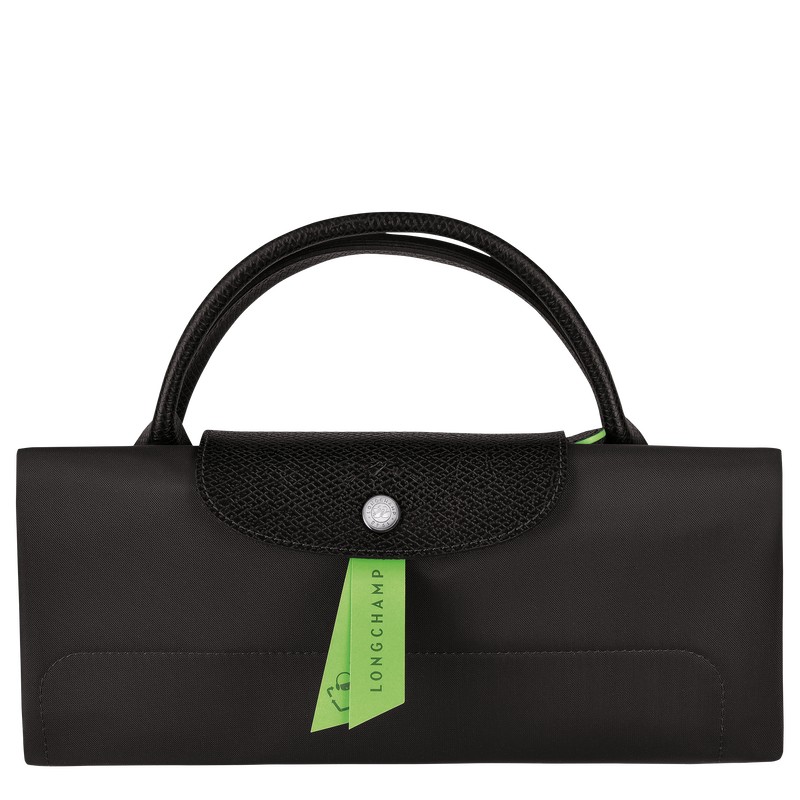 Longchamp Le Pliage Green M Travel Bag Zwart | MGKV48079