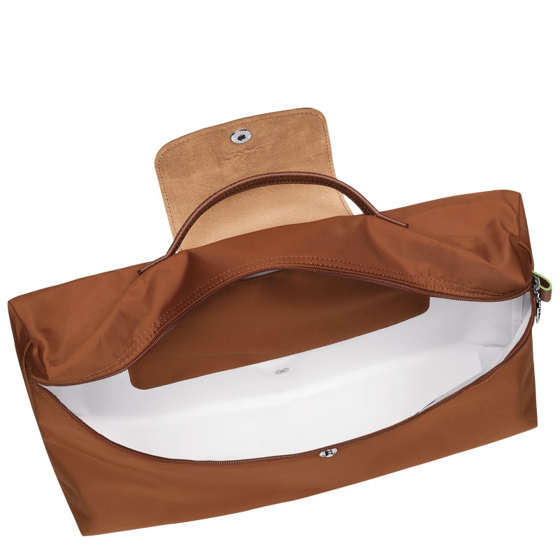 Longchamp Le Pliage Green S Briefcase Cognac | ECOU74580