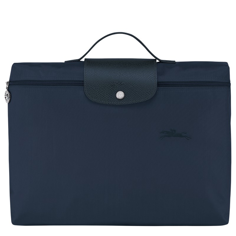 Longchamp Le Pliage Green S Briefcase Donkerblauw | JGFU87094