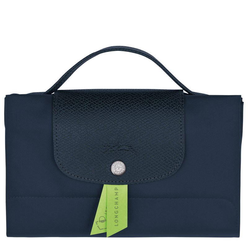 Longchamp Le Pliage Green S Briefcase Donkerblauw | OBCM38519