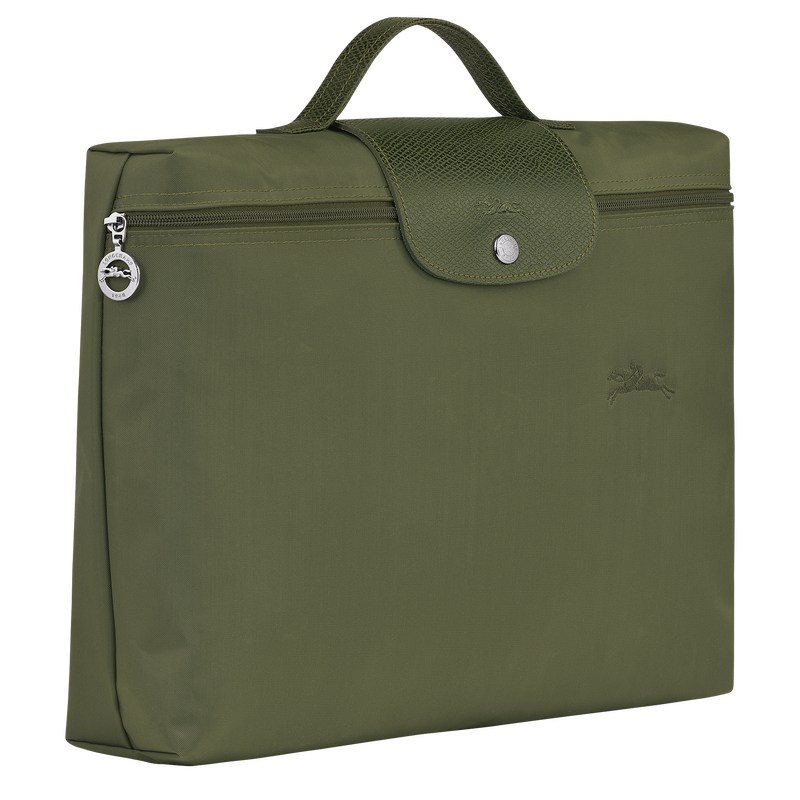 Longchamp Le Pliage Green S Briefcase Forest | GKIT76905