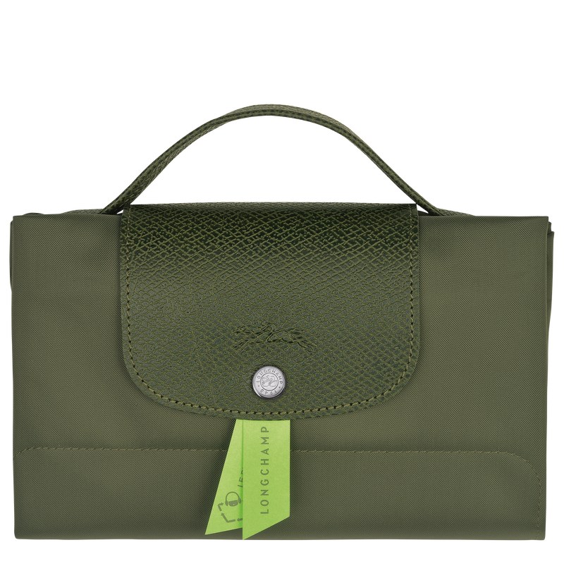 Longchamp Le Pliage Green S Briefcase Forest | GKIT76905