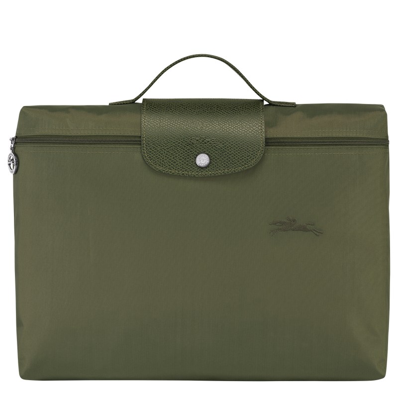 Longchamp Le Pliage Green S Briefcase Forest | GKIT76905