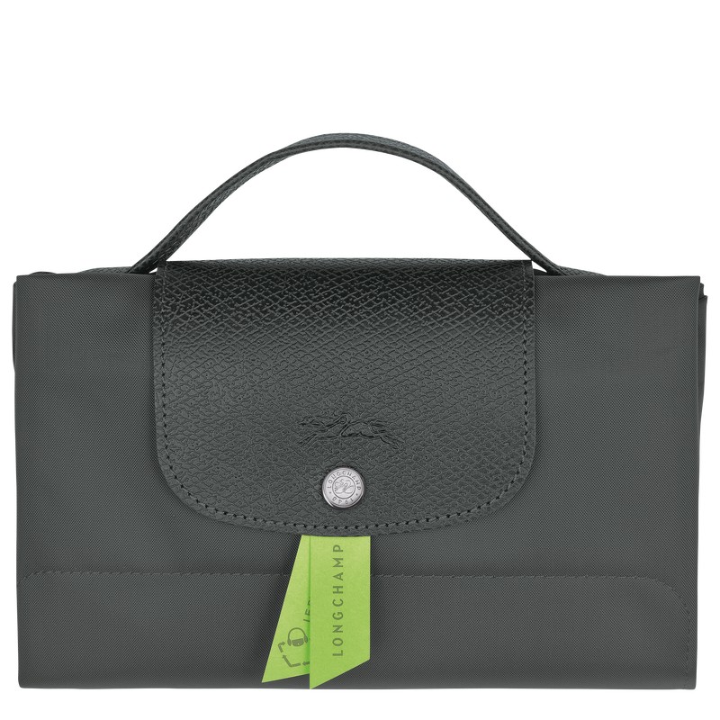 Longchamp Le Pliage Green S Briefcase Graphite | SKEA97386