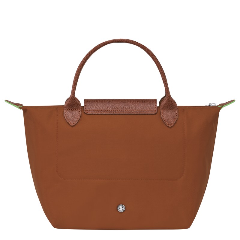 Longchamp Le Pliage Green S Handbag Cognac | DHRN17523