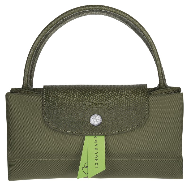 Longchamp Le Pliage Green S Handbag Forest | PAWY78093