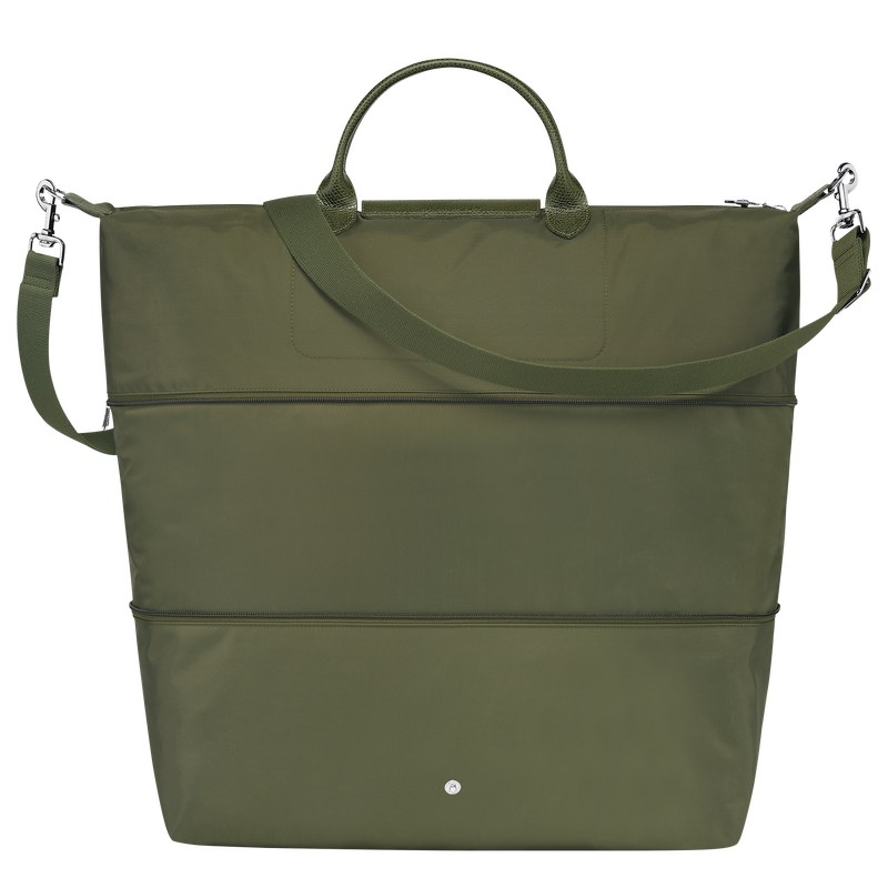 Longchamp Le Pliage Green Travel Bag Expandable Forest | XONZ68271