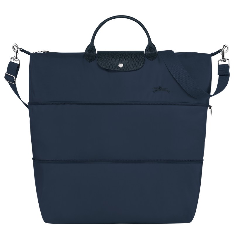 Longchamp Le Pliage Green Travel Bag Expandable Donkerblauw | XFPM97168