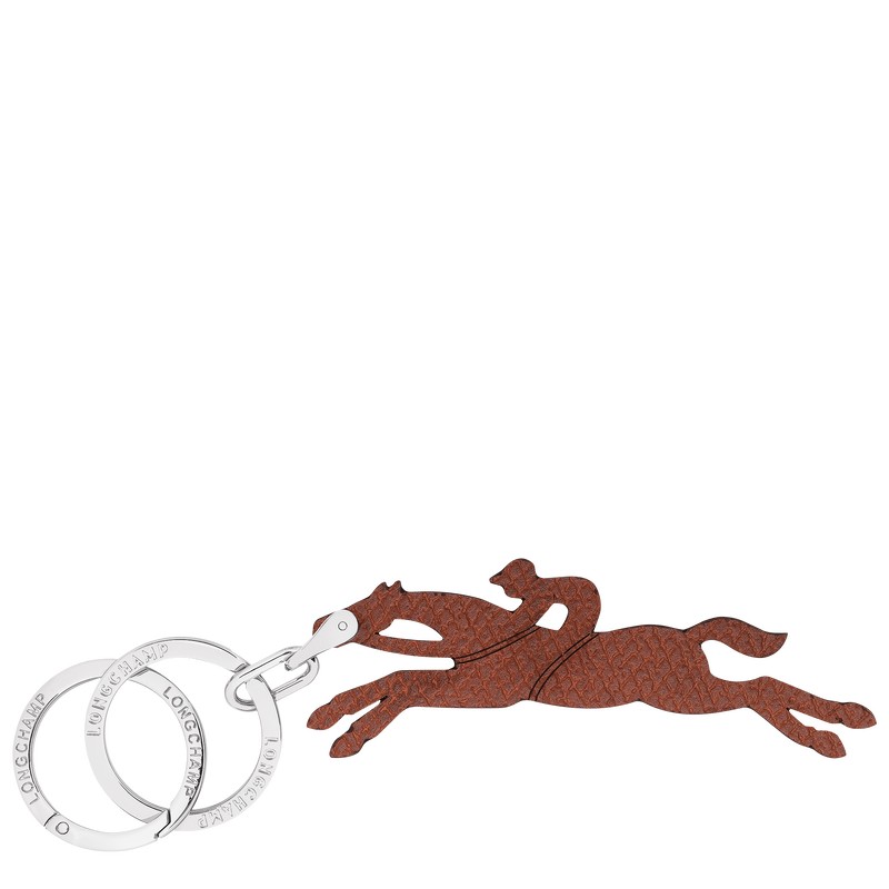 Longchamp Le Pliage Key Rings Bruin | KHYG78195