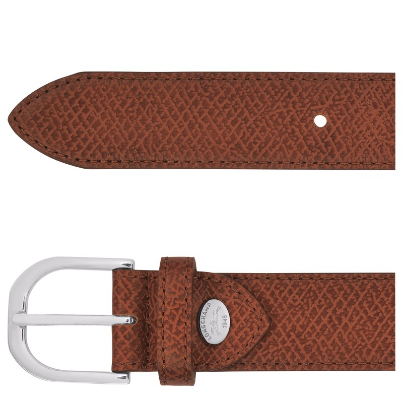 Longchamp Le Pliage Ladies' Belt Cognac | PEOL34597