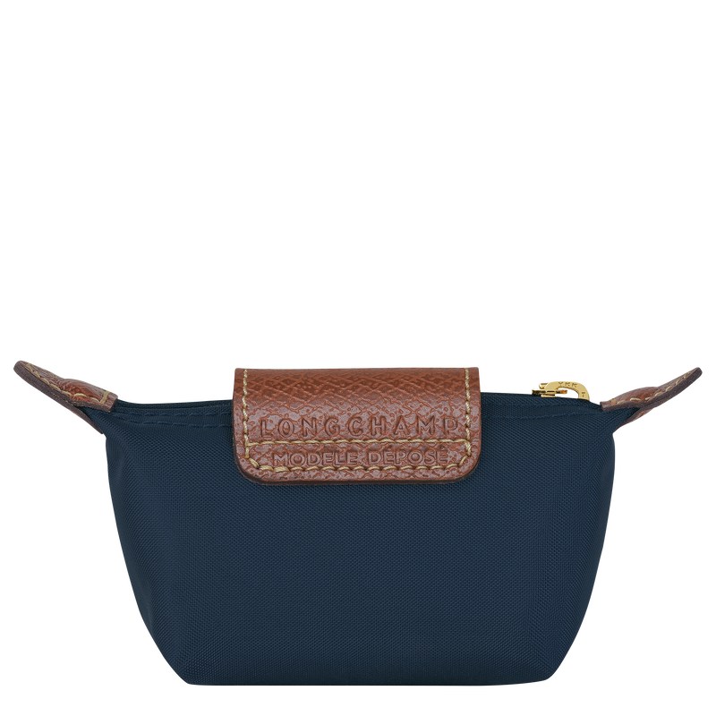 Longchamp Le Pliage Original Coin Purse Donkerblauw | JEVB48193