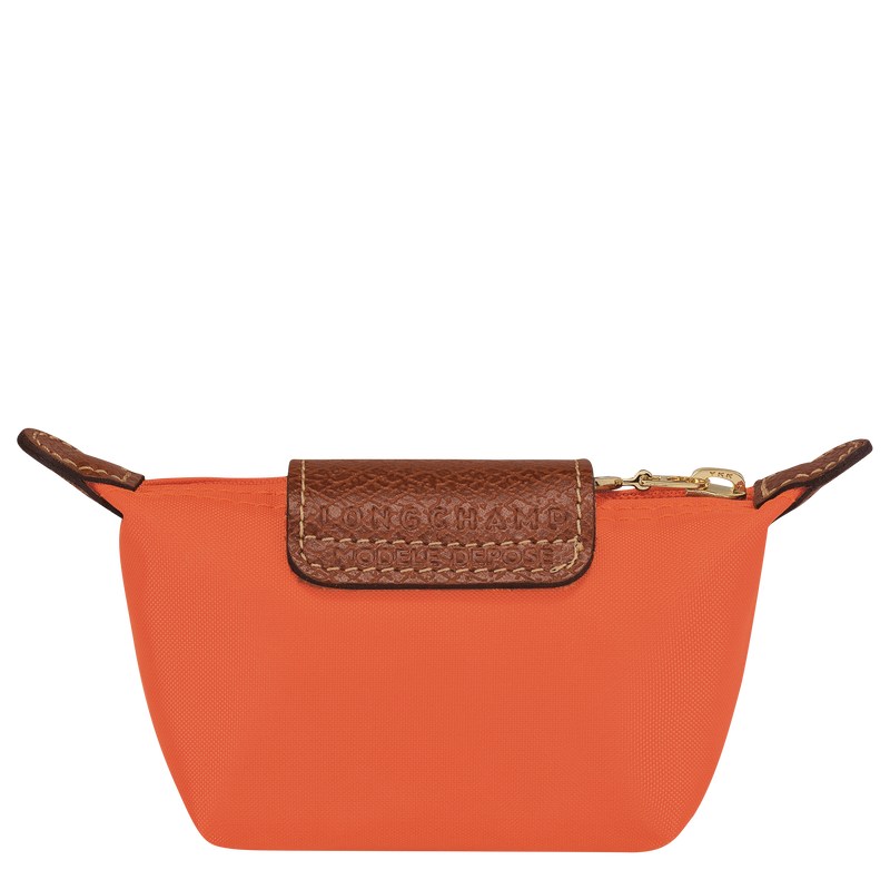 Longchamp Le Pliage Original Coin Purse Oranje | JKOV36427