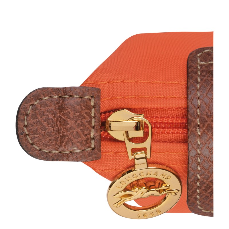 Longchamp Le Pliage Original Coin Purse Oranje | JKOV36427