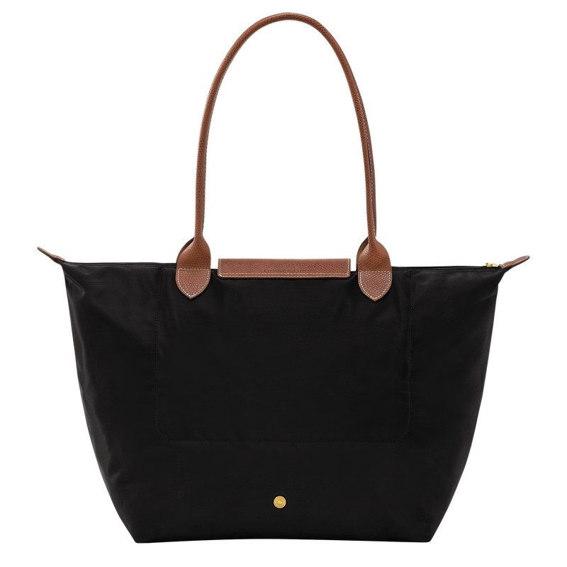 Longchamp Le Pliage Original L Tote Bag Zwart | JDNI21598