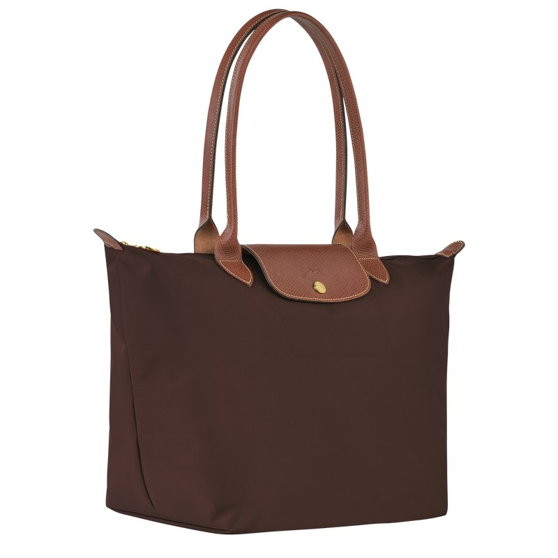 Longchamp Le Pliage Original L Tote Bag Ebony | HLUY85293