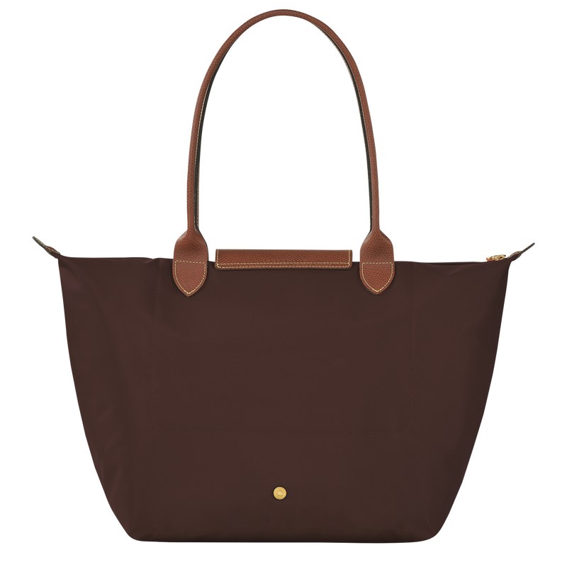 Longchamp Le Pliage Original L Tote Bag Ebony | HLUY85293