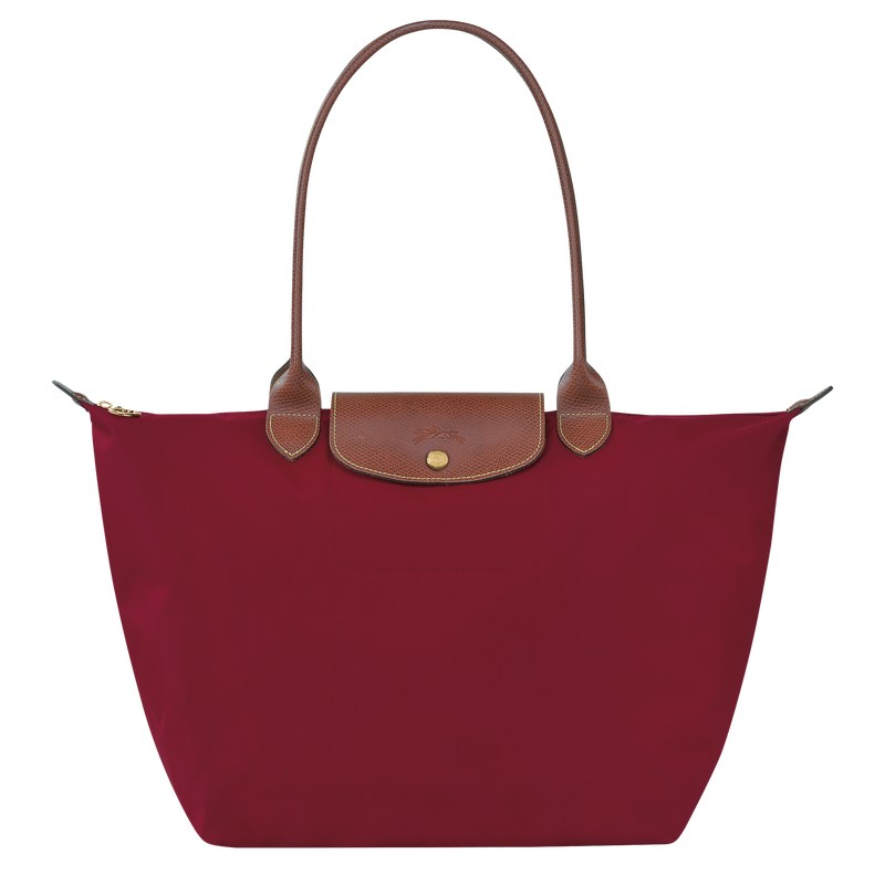 Longchamp Le Pliage Original L Tote Bag Rood | SWEV36279