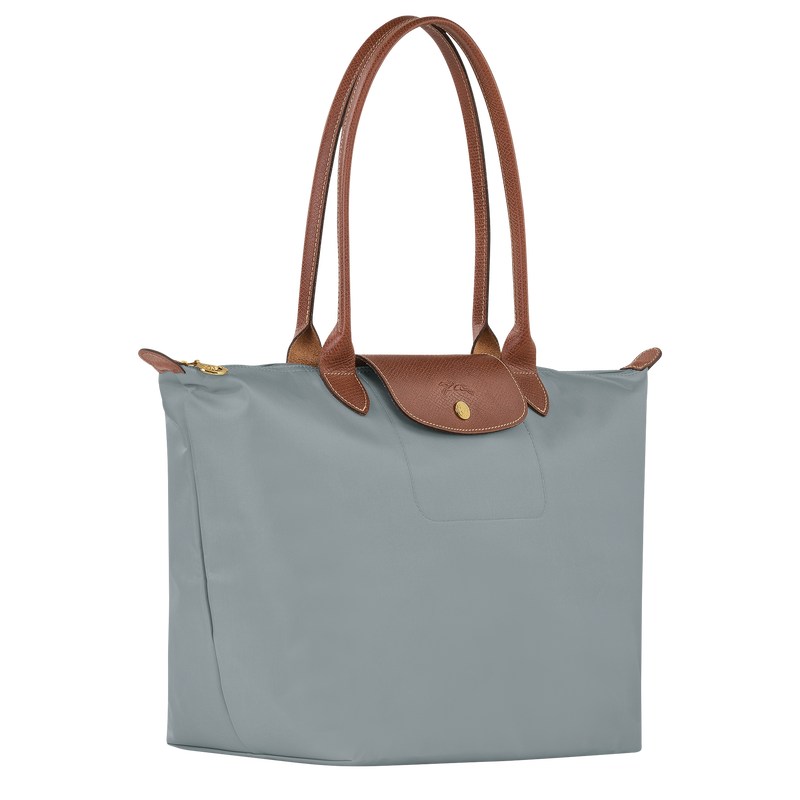 Longchamp Le Pliage Original L Tote Bag Steel | PHFC45086