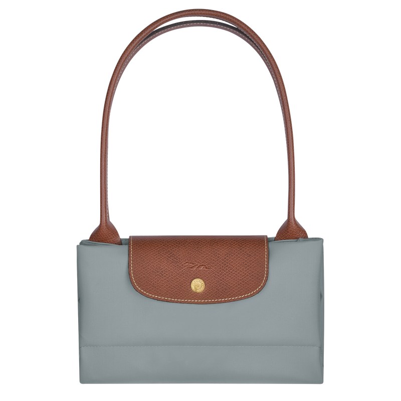 Longchamp Le Pliage Original L Tote Bag Steel | PHFC45086