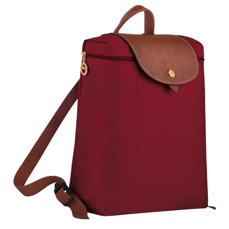 Longchamp Le Pliage Original M Backpack Rood | XIRU74801