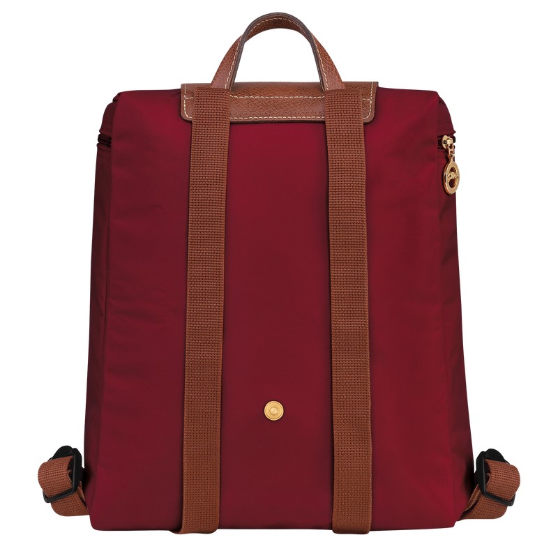 Longchamp Le Pliage Original M Backpack Rood | XIRU74801