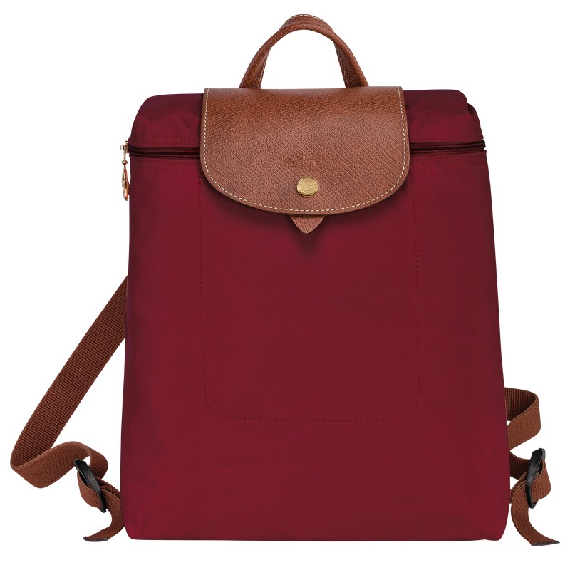 Longchamp Le Pliage Original M Backpack Rood | XIRU74801