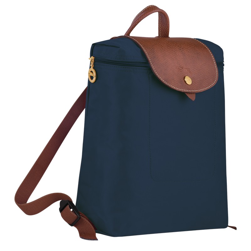 Longchamp Le Pliage Original M Backpack Donkerblauw | QTLH74653