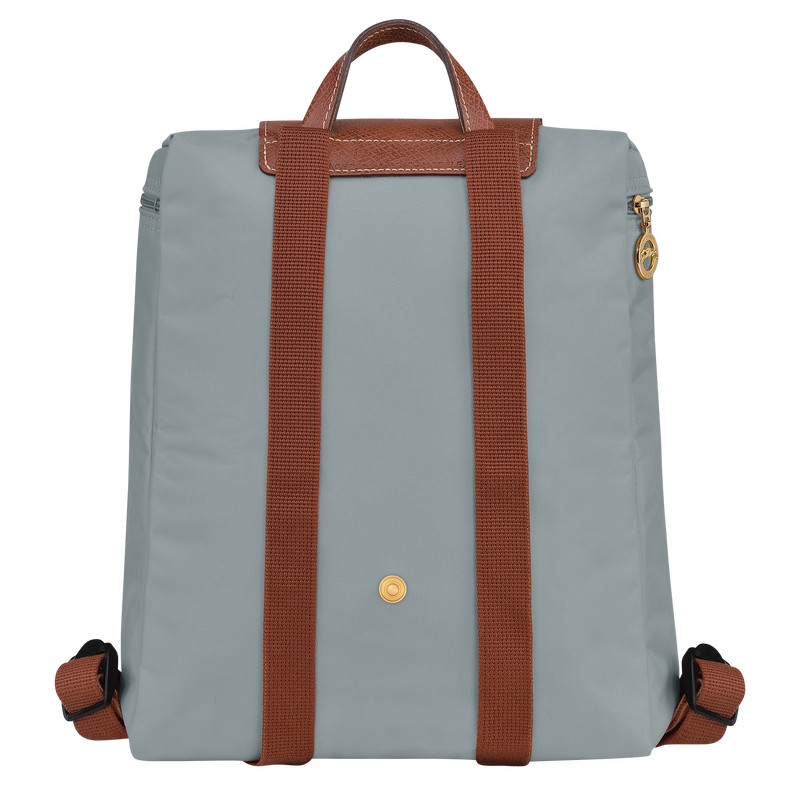 Longchamp Le Pliage Original M Backpack Steel | QAKW08429