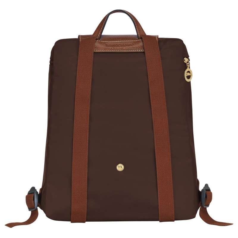 Longchamp Le Pliage Original M Backpack Ebony | USDQ09641