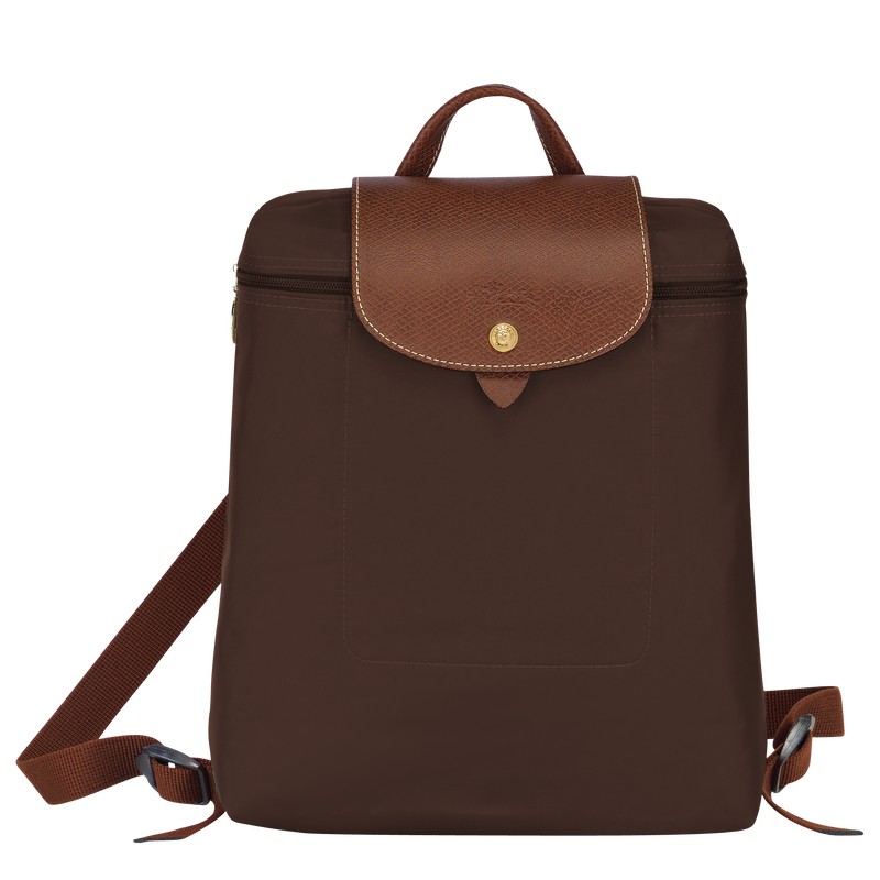 Longchamp Le Pliage Original M Backpack Ebony | USDQ09641