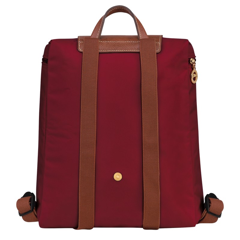 Longchamp Le Pliage Original M Backpack Rood | ETMA34198