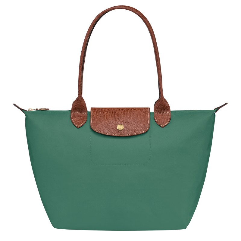 Longchamp Le Pliage Original M Tote Bag Sage | WPUF97856