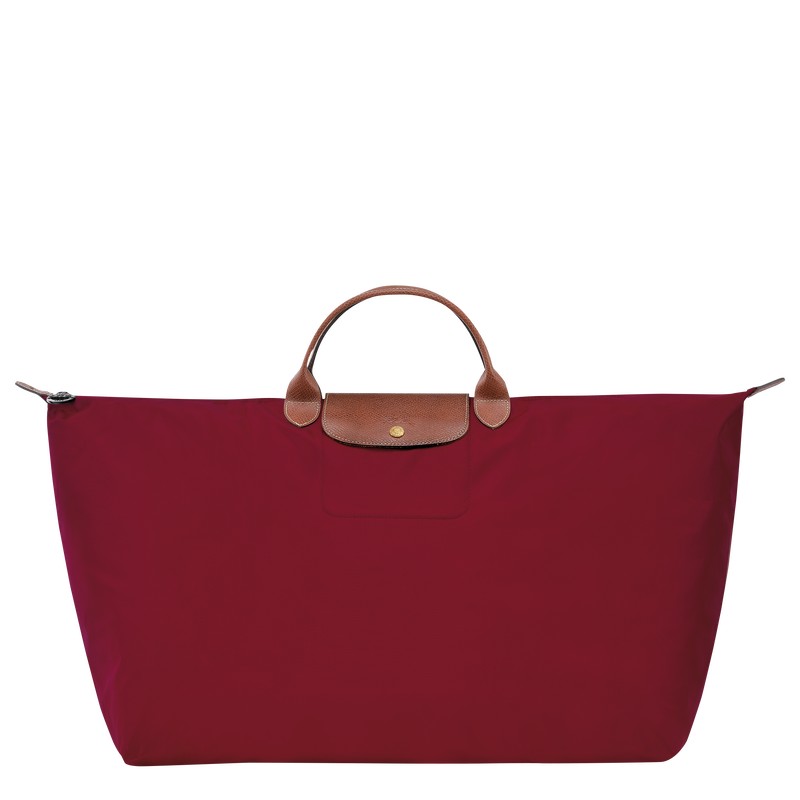 Longchamp Le Pliage Original M Travel Bag Rood | JULN08659