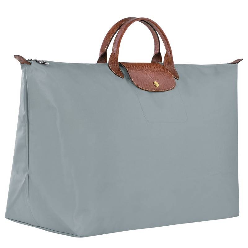 Longchamp Le Pliage Original M Travel Bag Steel | FTEH12079