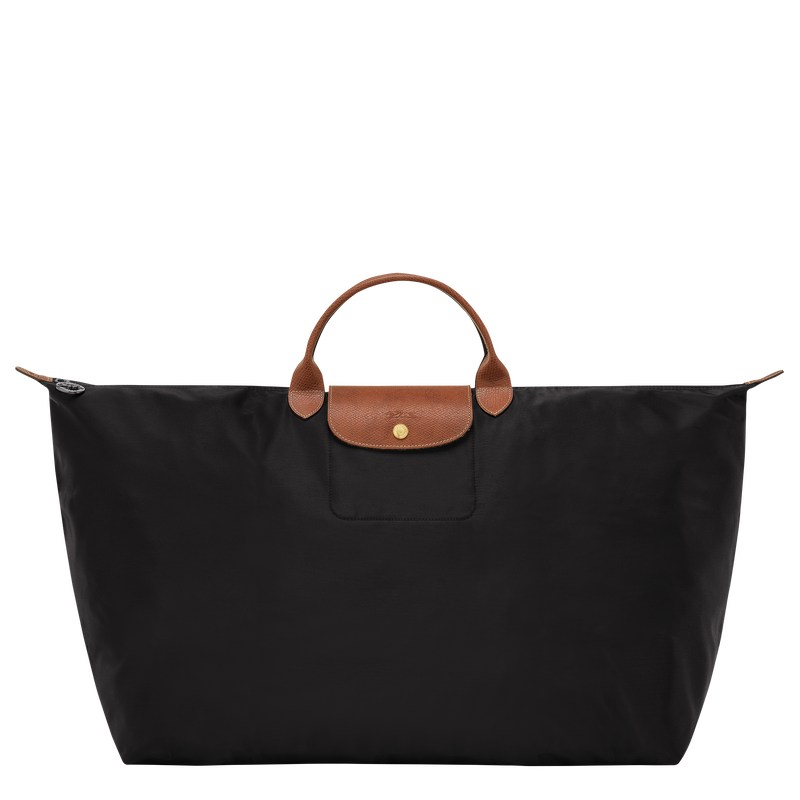 Longchamp Le Pliage Original M Travel Bag Zwart | VLYZ67298