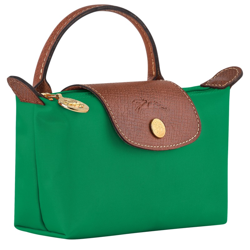 Longchamp Le Pliage Original Pouch With Handle Groen | VJUL40672