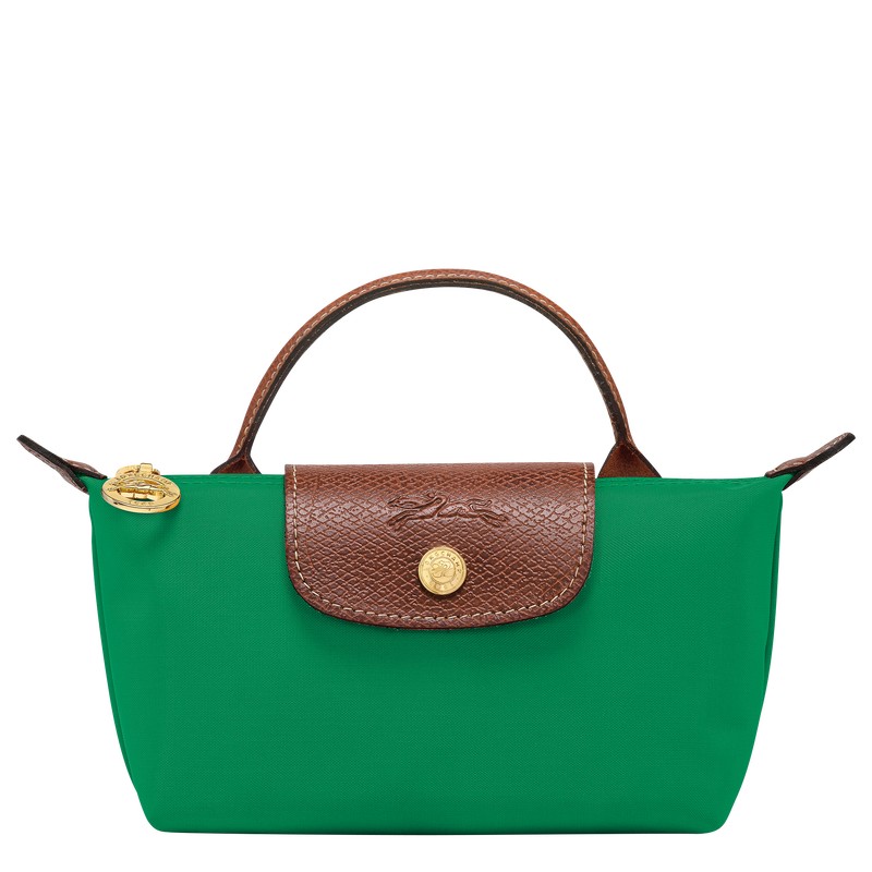 Longchamp Le Pliage Original Pouch With Handle Groen | VJUL40672